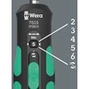 Wera WKRÄTAK DYNAMOMETR. SAUGUS SUKIMO MOMENTO GREIČIO DVIRAČIS 1,7515/7, 7CZ