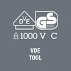 Wera 3167 i/7 Torx nerūdijančio plieno atsuktuvų rinkinys