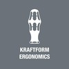 WERA Kraftform Kompakt 60 KK maišelis su. 89 mm ilgio antgaliai