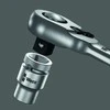 Wera Zyklop metalinė terkšlė su perjungimo svirtimi, 1/4´´, 8004 A