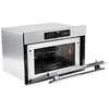 WHIRLPOOL Integruota mikrobangų krosnelė AMW730/SD 31L 900 Sidabrinis Dawn