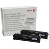 Xerox Phaser 3020 / WorkCentre 3025 (106R03048) Dual Pack Lazerinė kasetė, Juoda