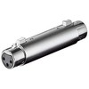 MicroConnect Goobay Perėjimas XLR-3 lizdas – XLR-3 lizdas