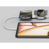 ZENS CHARGING CABLE USB C-C PRO 3 Baltas