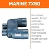 Žiūronai Bushnell Marine 7x50 Porro mėlyna