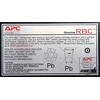 APC RBC34 akumuliatoriaus techninis ženklinimas