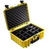B&amp;W Outdoor Cases Type 5000 Żółta su segregatorem