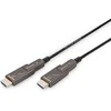 Digitus Hibridinis AOC HDMI 2.0 Premium didelės spartos Ethernet 4K60Hz UHD HDMI D/A HDMI D/A M/M kabelis, juodas, 30 m