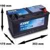 Exide Akumuliatorius 100 Ah 900 A EN 12V