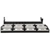 GEMBIRD NPP-C648CM-001 Gembird 19 patch panel 48 port 2U cat.6 su galinio kabelio valdymu, juodas