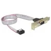 Gembird Lizdas, kaištis DB9M korpusui - COM 9PIN