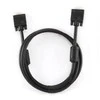 „Gembird CC-PPVGA-10M-B Premium VGA HD15M/HD15M“ dvigubai ekranuotas su 2 ferito šerdimis, 10M | Cablexpert