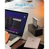 Icy Box Raidsonic | Ledinė dėžė | IB-1121-U3 prijungimo stotis, skirta 1x 2,5"/3,5" SATA I/II/III, USB 3.2 Gen 1, maitinimo šaltinis