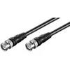 Kabelis MicroConnect BNC - BNC 1m juoda (50423)