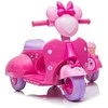 Lean Cars CREAM Triratis elektromobilis Scooter Ice Kreminis Shop JT5258, rožinis