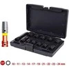 1/2" šešiakampė smūginė galvutė, trumpa, KS Tools