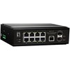 Šakotuvas Level One Carruzzo LevelOne IGP-1061 tinklo komutatorius Valdomas L2 Gigabit Ethernet (10/100/1000) Maitinimas per Eternetą (PoE) Juoda