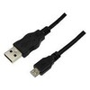 LOGILINK CU0059 LOGILINK - Kabelis USB2.0 tipo A male į micro B tipą, 3m, juodas