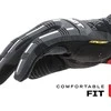 Mechanix Wear Pirštinės Mechanix M-Pact® Open Cuff M dydis. Rauktas rankogalis, TrekDry®, sintetinė oda, delno, krumplių, Armortex®, pirštų apsauga, C30® apsauga nuo vibracijos
