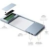 Satechi Slim Dock, skirtas iMac 24" USB-C (USB-C 10Gb, USBA-A 10Gb, 2x USB-A, mikro/SD kortelių skaitytuvas, NVMe SATA lizdas) (sidabrinė)