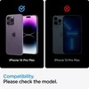 Spigen tR Align Master 2 Pack, FC juodos spalvos – Apple iPhone 14 Pro Max