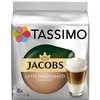 Jacobs Kavos kapsulės Tassimo Latte Macchiato Classico (suderinamos su Bosch Tassimo kapsuliniais kavos aparatais), 8+8 vnt.
