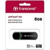 TRANSCEND JetFlash 600 4GB USB2.0 Raudona Skaityti 32 MB/s Rašyti 7 MB/s