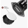 „Aeropress Clear“ juodas kavos virimo aparatas