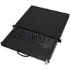 Aixcase klaviatūra 1H PS2/USB valdymo rutulys (AIX-19K1UKDETB-B)
