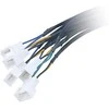 Akasa Flexa FP5S PWM Splitter Cable (5 Fans) – sleeved, 45cm