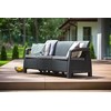 Keter Corfu love seat MAX sofa - Ruda