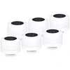 Alphacool Eiszapfen Pro fitting 16mm hard tube G1/4, 6-Pack – baltas
