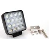 Amio LED Darbinė lempa AWL05 EMC, 108x108 mm 48W FLAT 9-60V