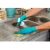 Vienkartinės nitrilinės pirštinės Ansell TouchNTuff 92-600, 100vnt, 0,12mm storio, M dydis (7,5-8), lygus delnas, žalios