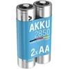 1x2 Ansmann NiMH rech. baterija 2850 Mignon AA 2650 mAh
