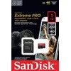 Atminties kortelė SanDisk Extreme PRO Micro SDXC 1TB + SD adapteris + 2 metai RescuePRO Deluxe iki 200 MB/s ir 140 MB/s Skaitymo / rašymo greitis A2 C10 V30 UHS-I U3