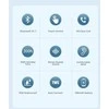 Bluetooth 5.0 TWS ausinės + AWEI įkrovimo stotelė (T28P) juodos spalvos