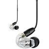Ausinės Shure Aonic 215 SE215, su mikrofonu, Bespalvės