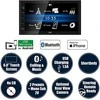 JVC KW-M25BT Juoda 200W Bluetooth