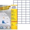 Lipnios etiketės Avery Zweckform, A4, 52.5×29.7mm, 40 etikečių lape, be rėmelio, 100 lapų, baltos spalvos