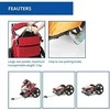 Dviračio priekaba Bellelli B-travel red