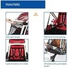 Dviračio priekaba Bellelli B-travel red