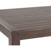 Lauko baldų komplektas Beliani Shumee Sodo rinkinys eucalyptus stalas ir natūralus suolas TUSCANIA