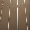 Beliani Aliuminio sodo lentelė 180x90cm ruda VERNIO (204830)