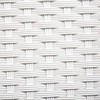 Beliani Rattan sodo lentelė 220x100cm balta ITALIJA (58171)