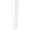 Beliani Išskleidžiamas valgomojo stalas HOUSTON šviesiai rudas/baltas 120/150 cm 90 cm pušies mediena
