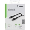 Belkin USB-C/USB-C kabelis 1m PVC, juodas CAB003bt1MBK