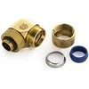 „Bitspower Advanced Multi-Link“ adapteris, 90 laipsnių G1/4 colio BSP ir 14 mm išorinio skersmens kietojo vamzdžio jungtis, pasukama.