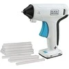 Black &amp; Decker Juodas &amp; Decker Klijų pistoletas Juodas &amp; Decker BCGL115-XJ; 3,6 V; 1x1,5 Ah akum.