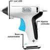 Black &amp; Decker Juodas &amp; Decker Klijų pistoletas Juodas &amp; Decker BCGL115-XJ; 3,6 V; 1x1,5 Ah akum.